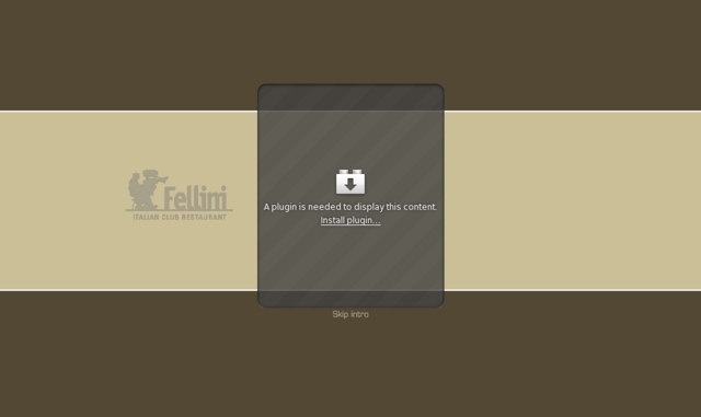 Fellini Italian Club Restaurant itāļu restorāns, Italia Standard, SIA