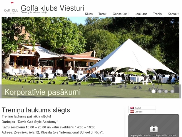 Golfs Viesturi, AS