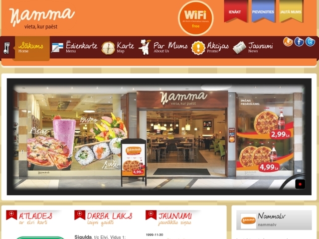 Ņamma kafejnīca, 