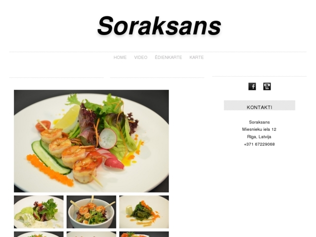 Soraksans korejiešu restorāns, Korlats, SIA